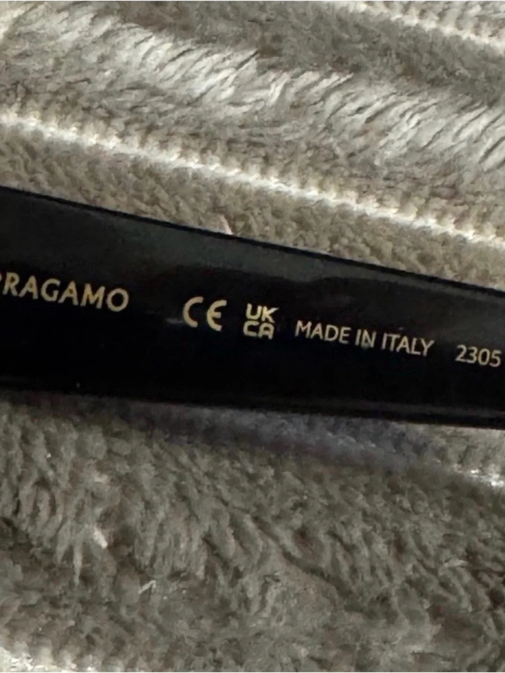 Salvatore Ferragamo Black Women's Rectangle Sunglasses